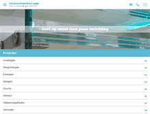 Tablet Screenshot of glashandelonline.com